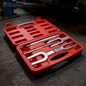 Kit de 5 outils de séparation de rotules pour voitures et camions légers, utilisable avec des marteaux pneumatiques et conventionnels - Product Image 6