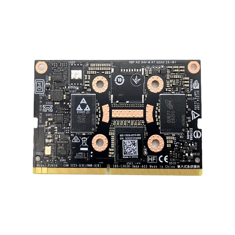 NVIDIA Official Partner Jetson Module TX2 NX Embedded AI Chip Edge Computing Development Board Processor (900-13636-0010-000)