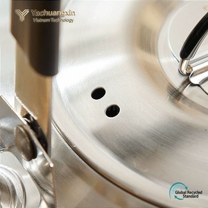 Saute Pans 1L 1.6L 304 Stainless Steel Outdoor Camping Cookware <b>Induction</b> Ready Large Capacity - Product Image 3