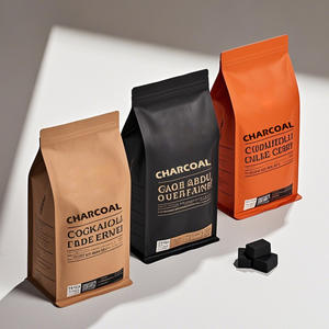 Sac en plastique de charbon de bois étanche à haute barrière en plastique avec logo personnalisé 3kg 4kg 5kg sac de charbon laminé en plastique - Product Image 3