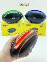 Enceinte Bluetooth portable sans fil SG100, nouvelle version, moins chère, avec basses stéréo, caisson de basses actif, radio FM, musique HiFi, super basses BT