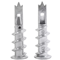 CE-geprüfte dreieckige Kronen erweiterung Plug - Free Punch ing Fast Spiral Gecko Nails, langlebig, Made in China