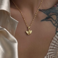 Collar con Colgante de Ángel Cupido de Acero Inoxidable Chapado en Oro de 18k, Resistente al Deslustre, Joyería Impermeable para Mujer, Nuevo Modelo de Verano 2022 de Dazan