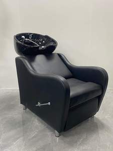 Factory Direct Sale High-<b>end</b> Customizable Adjustable Foot Lift Barber Shop Massage Shampoo <b>Bed</b> - Product Image 4