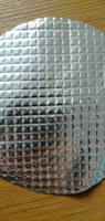 Promotion de matériau d'isolation thermique en aluminium et EPE sur une seule face, personnalisé, 5 mm