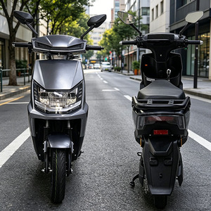 Scooter Elettrico Sportivo CKD SKD da 10 Pollici per Adulti, Convertibile in Moto Elettrica, <span class=keywords><strong>600</strong></span>/800W, Velocità 50km/h, con Pedali - Product Image 3