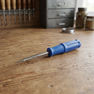 Aiguille à coudre DK-911 avec manche en plastique |   Aiguille à coudre en plastique bleu avec pointe métallique pour travaux manuels et couture - Product Image 3