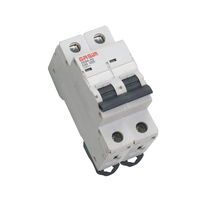 Disjoncteur miniature OEM GSB8-63 4P 50A 4.5kA avec barres omnibus, disjoncteur France 6A 16A 20A 63A ODM