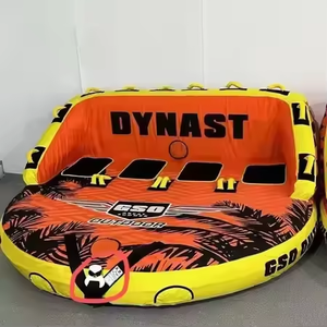 Tube de Ski Nautique Gonflable Puissant Remorquable pour 4 Personnes, Planche de Sports Nautiques à Corde pour <span class=keywords><strong>Jeux</strong></span> Aquatiques d'Extérieur – Prix d'Usine en Vente - Product Image 2