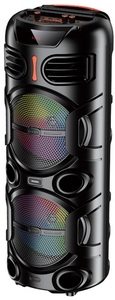 Kk-8203 2x8 40w Led Bluetooth <b>Usb</b> Rechargeable Portable <b>Speaker</b> With Microphone And Remote Control - Product Image 3