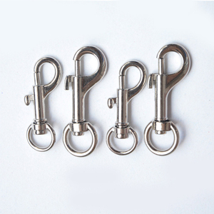 Gancho de zinc multiusos para cochecito, conector de correa para mascotas con mosquetón, accesorios de hardware portátiles - Product Image 2
