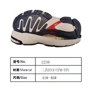 Suelas de Zapatos EVA + TPR + TPU Personalizables Directamente de Fábrica, Antideslizantes, Flexibles y con Agarre Mejorado para Calzado de Baloncesto - Product Image 2