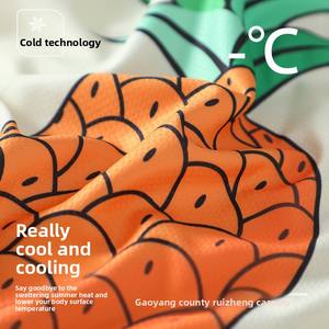 Toalla Deportiva de Verano de Secado Rápido, Absorbente, Suave, para Gimnasio, Maratón, Enfriamiento con Hielo, Rectangular, Impresión por Sublimación a Alta Temperatura, Premium - Product Image 5