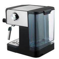 Machine à café expresso multifonction personnalisable avec contrôle tactile et mousseur à lait pour la maison, la cuisine et les restaurants
