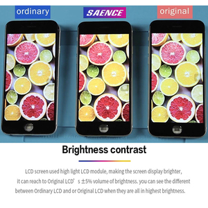 หน้า<span class=keywords><strong>จอ</strong></span> LCD สำหรับ iPhone 6,หน้า<span class=keywords><strong>จอ</strong></span>สัมผัสสำหรับ iPhone 6 7 8 6S <span class=keywords><strong>Plus</strong></span> X XS XR XSMAX ไม่มีพิกเซลตาย + กระจกนิรภัย + เครื่องมือ + คุณภาพ TPU - Product Image 6