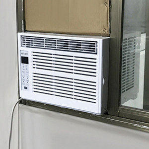 เครื่องปรับอากาศแบบติดหน้าต่างไฟฟ้าไร้เสียง 50Hz 5000 BTU ระดับประหยัดพลังงาน ระบบทำความเย็นอย่างเดียว รีสตาร์ทอัตโนมัติ 2 ระดับความเร็วพัดลม ครอบคลุมพื้นที่ 150 ตร.ม. ฟุต - Product Image 6
