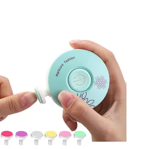 New Baby Nail Trimmer Crianças Nail Polisher Ferramenta Baby Care Kit Manicure Set Fácil de aparar Nail Clippers para recém-nascidos