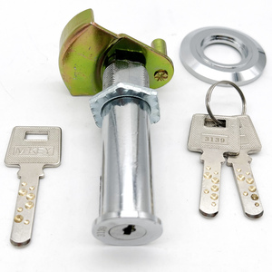 Serrure à cylindre de sécurité ignifuge en alliage de zinc avec 1 clé principale pour ouverture d'urgence et 2 clés utilisateur - Product Image 3