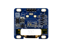 Écran graphique OLED COG de 1,28 pouce 128x64 avec PCB, prenant en charge l'interface I2C WEA012864L(I2C) Température de fonctionnement -40°C ° C+80 ° C