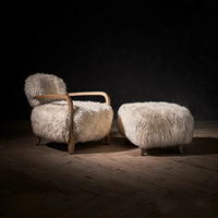 Canapé en tissu minimaliste moderne nordique, fauteuil moderne pour salon, fauteuil simple pour meubles de maison