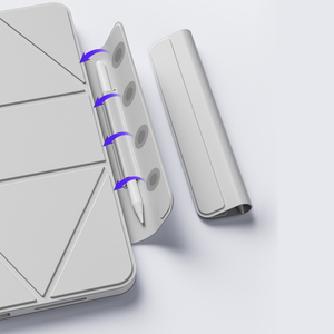 Custodia Magnetica Staccabile 2-in-1 per <span class=keywords><strong>Apple</strong></span> <span class=keywords><strong>iPad</strong></span> Air 11 2025, <span class=keywords><strong>Cover</strong></span> Smart in Pelle e Acrilico per <span class=keywords><strong>iPad</strong></span> Pro 11 2024 TB044 - Product Image 6