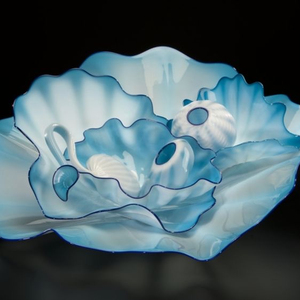 Regali di festa casa <span class=keywords><strong>Hobby</strong></span> Craft Table Wedding Decor ciotola rotonda in vetro di Murano fatta a mano - Product Image 1