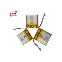 Batterie au lithium de haute qualité 402020 semi-solide 3,7 V 130 mAh avec cathode LiCoO2, 300 cycles, pour lunettes VR et casques Bluetooth
