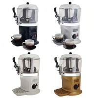 Machine à chocolat chaud VOKA 5L noire, alimentation électrique (britannique/australienne/européenne) 220V, facile à utiliser pour les boulangeries