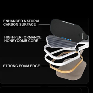 Vợt cầu lông Pickleball chất lượng tốt Good Price Pro IV Perses Player Edition 16mm T700 Gen4 Propulsion Core sợi carbon mờ - Product Image 3