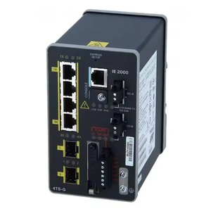 IE-2000-8TC-G-N Nouveau Original 8 ports cuivre FE et 2 ports GE (améliorés) Base Lan. Commutateur Ethernet industriel - Product Image 1