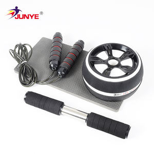 Produits d'entraînement Gym à domicile Fitness grand rouleau abdominal roue en caoutchouc Ab couleur roue exercice Ab roue - Product Image 6