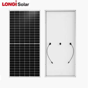 Per Longi OEM Power 525W-550W monocristallino pannello solare fotovoltaico con PERC mezza cella N-tipo vetro tutto nero per tetto - Product Image 4