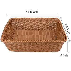 <strong>Cheap</strong> Plastic Storage <strong>Baskets</strong> Wicker <strong>Basket</strong> With Handle Diy Water Hyacinth Napkin 150L Laundry Extra Large Metal Bread Box - Product Image 3