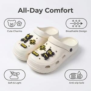 Zuecos de EVA para Hombre al por Mayor, Pantuflas/Zapatos con Orificios, Impermeables, Transpirables, Ligeros, de Secado Rápido, Ecológicos y Modernos - Product Image 3