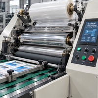 Machine à plastifier le papier entièrement automatique haute vitesse SZ560 30m/min pour l'impression et l'emballage