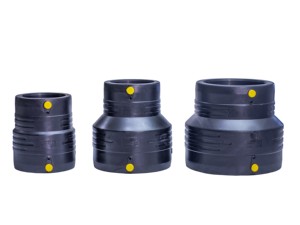 HDPE S110 * 75 sdr7.4 khớp nối phụ kiện hàn nhựa polyethylene giảm bề mặt nhẵn cho nước khí phụ kiện đường ống - Product Image 6