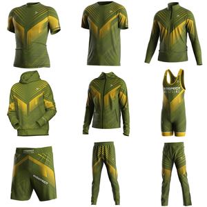 Conjunto de Lucha Libre 9 en 1, Varios Colores a Elegir, Combinación y Emparejamiento Libres, Tela Exquisita, Ideal para Luchadores Profesionales - Product Image 1