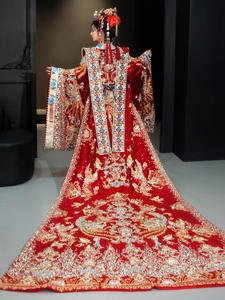 S3991L - Atuendo <span class=keywords><strong>de</strong></span> <span class=keywords><strong>Boda</strong></span> Hanfu <span class=keywords><strong>de</strong></span> la Dinastía Song, Resistente y Elegante, para Novios, Vestido <span class=keywords><strong>de</strong></span> Novia <span class=keywords><strong>Tradicional</strong></span> <span class=keywords><strong>Chino</strong></span> - Product Image 3