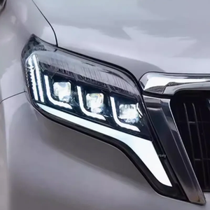 חלקים אוטומטיים ybj הוביל פנס ראש עבור 2014 שינוי 3 עדשות פנסים קדמי 6000k אביזרי רכב טמפרטורה - Product Image 6