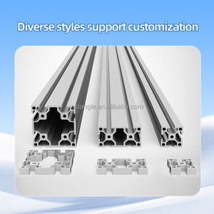 Tùy chỉnh độ chính xác cao đùn sản phẩm công nghiệp 4040 4080 nhôm hồ sơ cắt Hàn mét 40x40mm hợp kim anodized - Product Image 6