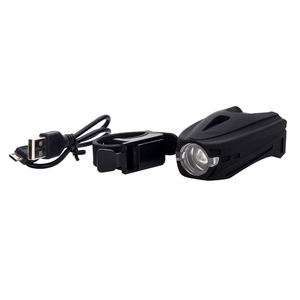 Yueli Bicycle <b>Light</b> USB Rechargeable <b>LED</b> Front <b>Light</b> IPX4 Waterproof 4 Modes For <b>Night</b> Riding Mountain Bike Fixed Gear - Product Image 2