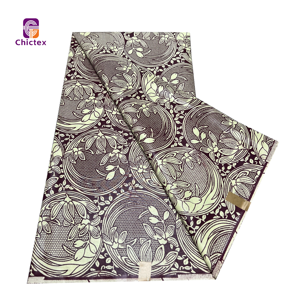 Tissu Imprimé Wax Africain Ankara - 1 Yard - Coton - Imprimé Double Face - Idéal Création