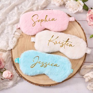 Uionen Uionen - Antifaz de Peluche Personalizado con Diseño Lindo, Impresión por Transferencia Térmica, Antifaz para Dormir que Bloquea la Luz, Venta al por Mayor - Product Image 1