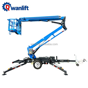 Elevador Portátil Ava Telescópico de 12m-24m, Remolcable, con <span class=keywords><strong>Plataforma</strong></span> Elevadora Pequeña, Qdwanlift WL Multicombustible - Product Image 6