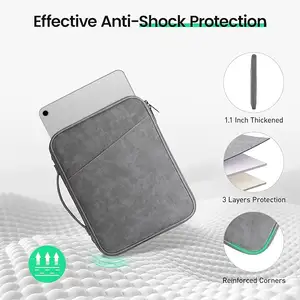 Waterproof Tablet Sleeve Bag Carrying Case Laptop Cover With Padded Protective For Most 9-13 Inch Tablets