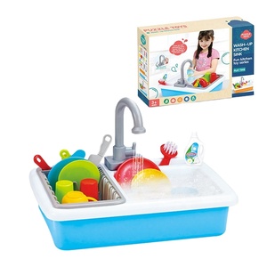 <span class=keywords><strong>Lave</strong></span>-<span class=keywords><strong>vaisselle</strong></span> cuisine évier jouet bébé <span class=keywords><strong>Miniature</strong></span> cuisine en plastique semblant jouer nourriture pour les enfants - Product Image 1