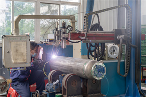 Scambiatori di Calore Tubolari in Acciaio Inox Personalizzati per il Raffreddamento delle Acque Reflue nell'Industria Pesante - Product Image 5