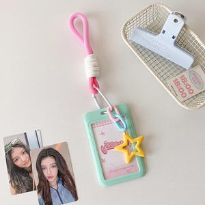 Étui de protection coulissant pour photocard de 3 pouces, motif étoile, pour carte d'identité, carte de crédit, photo, sans fermeture, 30G - Product Image 2