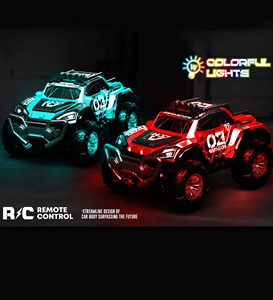 <span class=keywords><strong>Voiture</strong></span> <span class=keywords><strong>télécommandée</strong></span> Dwi Dowellin, voitures RC lumineuses 2.4Ghz avec feux de carrosserie et phares, camion monstre tout-terrain tout-terrain 20 <span class=keywords><strong>KM</strong></span>/<span class=keywords><strong>H</strong></span> - Product Image 3