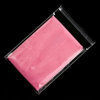 Sacs en plastique BOPP transparents auto-adhésifs de 24*32 cm, impression en gravure pour accessoires capillaires, emballage de papeterie (jetables)